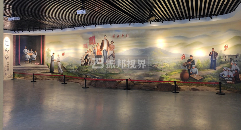 历史馆半景画展项